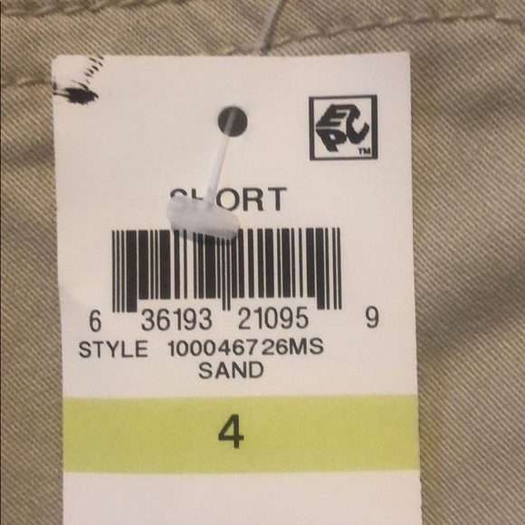 Charter Club Tummy Control Chino Shorts - Picture 7 of 8